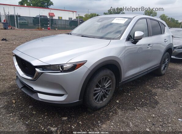 JM3KFACM1L0778556 2020 MAZDA CX-5 Silver Front left