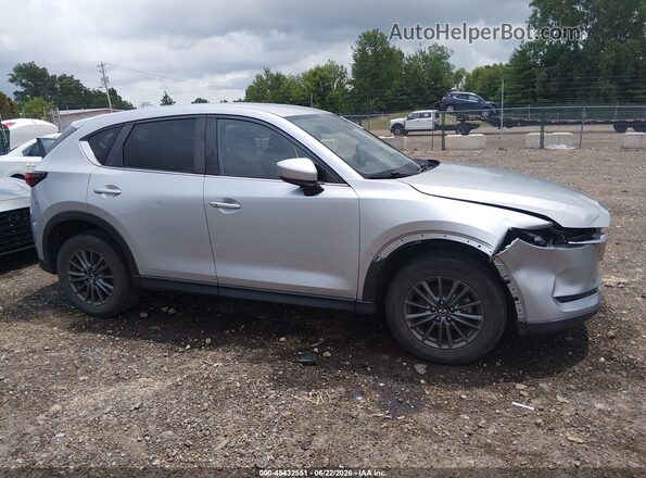 JM3KFACM1L0778556 2020 MAZDA CX-5 Silver Rear interior view