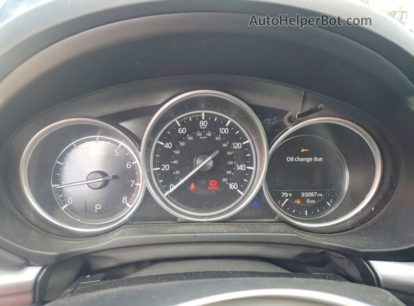 JM3KFACM1M0418169 2021 MAZDA CX-5 Black ხელსაწყოთა პანელის ხედი
