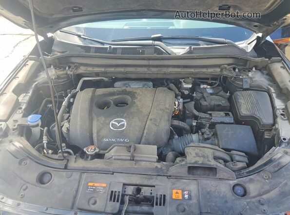 JM3KFACM1M0418169 2021 MAZDA CX-5 Black უკანა სალონის ხედი