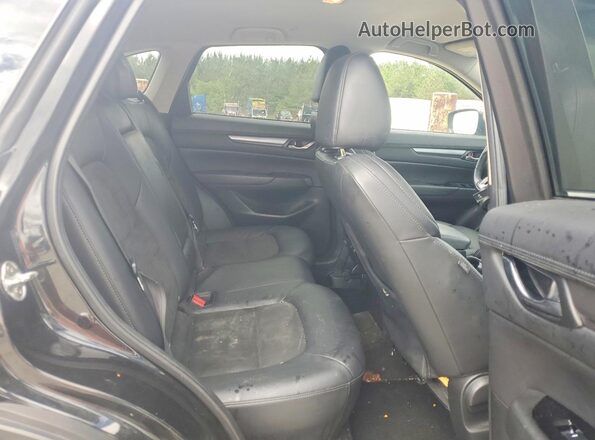 JM3KFACM1M0418169 2021 MAZDA CX-5 Black უკანა სავარძლების ხედი