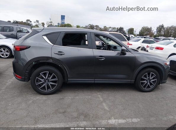 JM3KFACM2J0337287 2018 MAZDA CX-5 Gray Widok wnętrza z tyłu