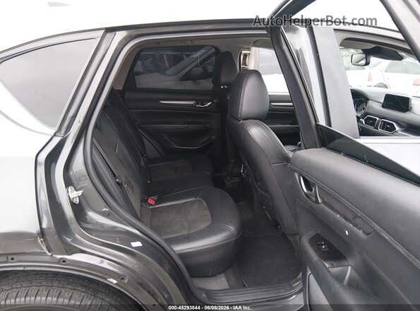 JM3KFACM2J0337287 2018 MAZDA CX-5 Gray Widok naklejki z numerem VIN