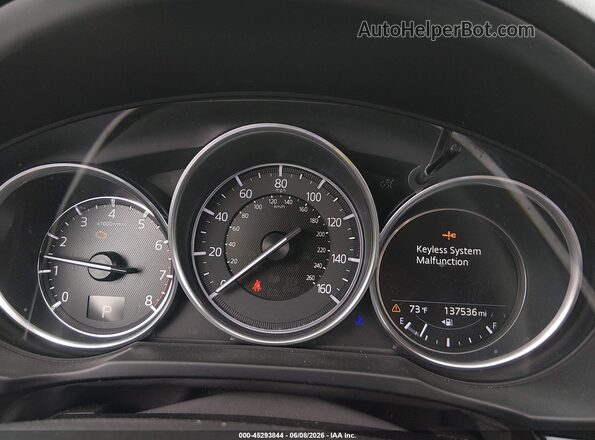 JM3KFACM2J0337287 2018 MAZDA CX-5 Gray Widok tylnych siedzeń