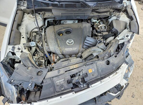 JM3KFACM2J1356514 2018 MAZDA CX-5 Белый Вид подкапотного пространства