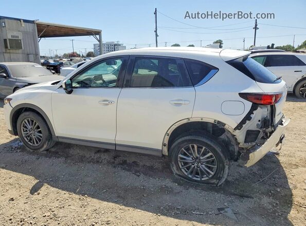JM3KFACM2K1528803 2019 MAZDA CX-5 White უკანა მარცხენა