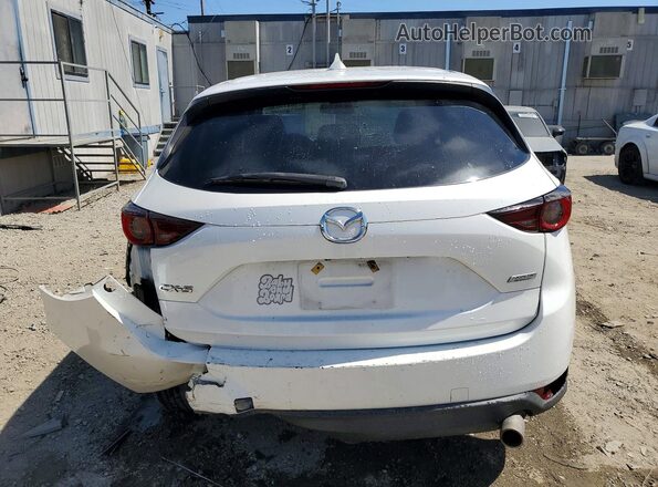 JM3KFACM2K1528803 2019 MAZDA CX-5 White უკანა ხედი