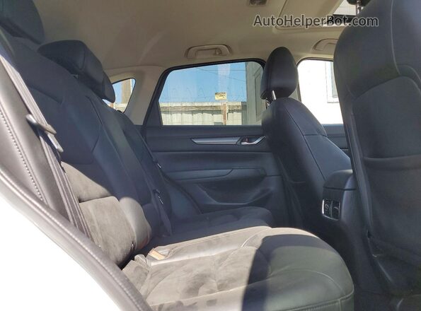 JM3KFACM2K1528803 2019 MAZDA CX-5 White უკანა სალონის ხედი