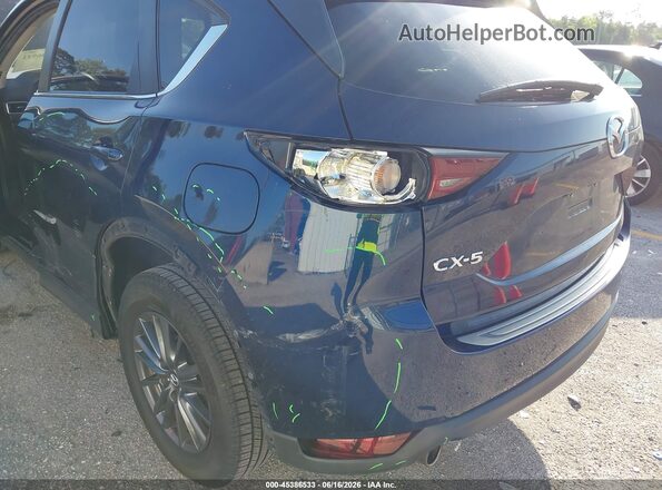 JM3KFACM2L0863986 2020 MAZDA CX-5 Blue წინა ხედი