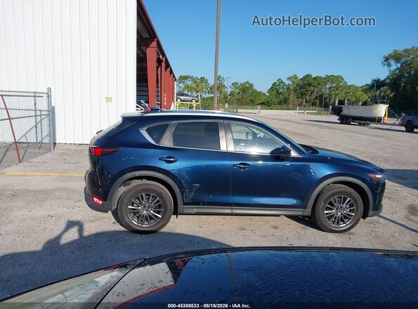 JM3KFACM2L0863986 2020 MAZDA CX-5 Blue სალონის 360-გრადუსიანი ხედი