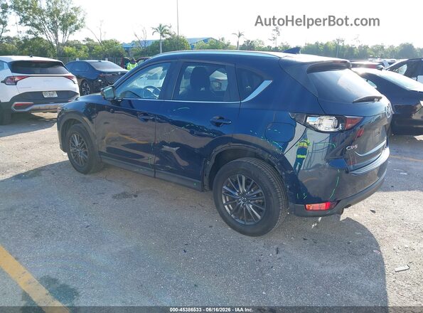 JM3KFACM2L0863986 2020 MAZDA CX-5 Blue უკანა მარცხენა