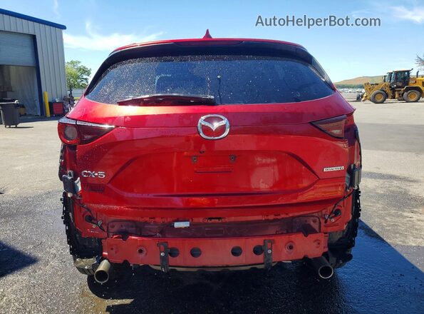JM3KFACM2L1830593 2020 MAZDA CX-5 Red უკანა ხედი