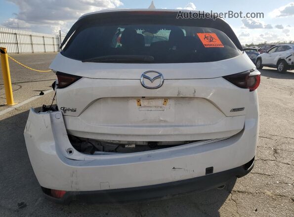 JM3KFACM3J1353816 2018 MAZDA CX-5 White Widok z tyłu