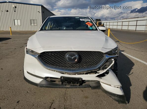 JM3KFACM3J1353816 2018 MAZDA CX-5 White Widok z przodu
