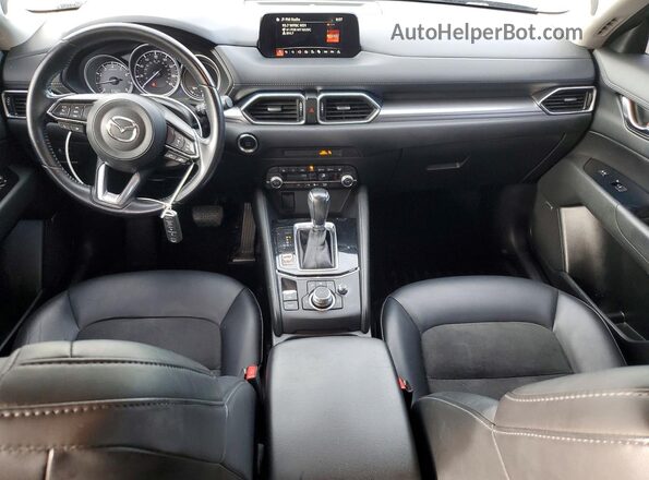 JM3KFACM3K1515624 2019 MAZDA CX-5 Gray Առջևի վահանակի տեսք