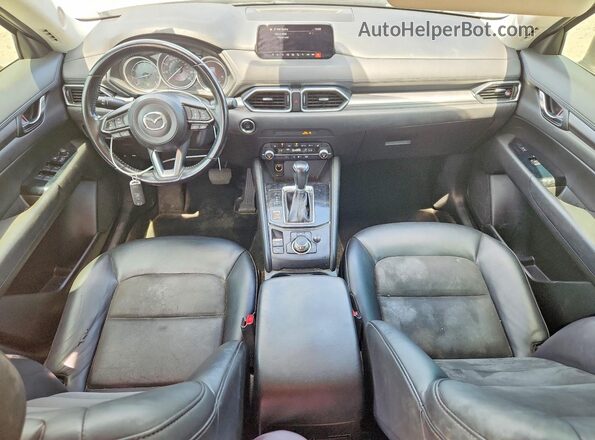 JM3KFACM3K1522282 2019 MAZDA CX-5 White Widok deski rozdzielczej