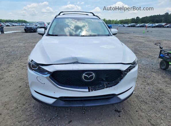 JM3KFACM3K1522282 2019 MAZDA CX-5 White Widok z przodu