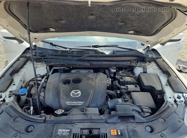JM3KFACM3K1522282 2019 MAZDA CX-5 White Widok komory silnika