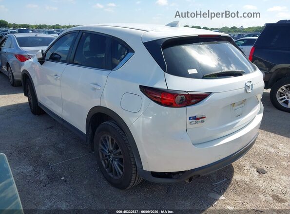 JM3KFACM3L0722621 2020 MAZDA CX-5 White უკანა მარცხენა