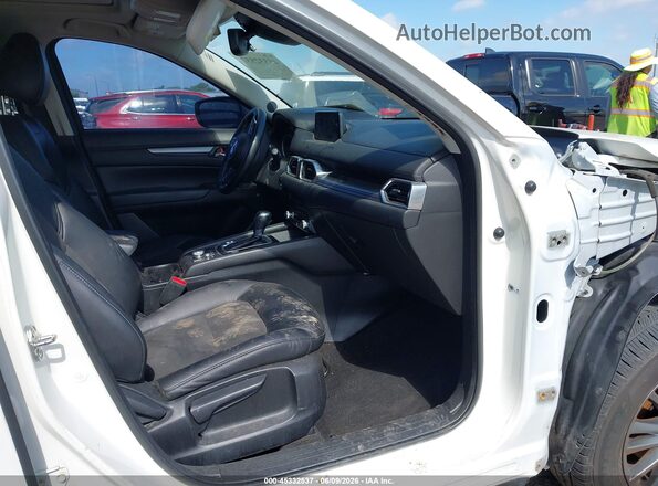 JM3KFACM3L0722621 2020 MAZDA CX-5 White წინა სალონის ხედი
