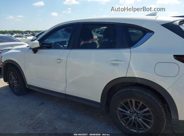JM3KFACM3L0722621 2020 MAZDA CX-5 White ხელსაწყოთა პანელის ხედი