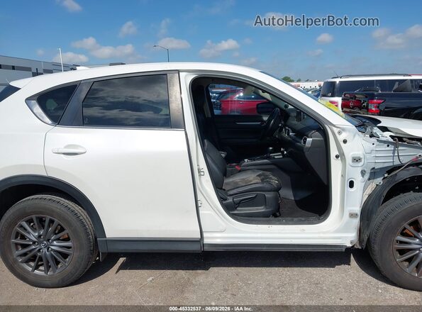 JM3KFACM3L0722621 2020 MAZDA CX-5 White წინა პანელის ხედი