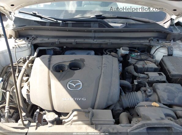JM3KFACM3L0722621 2020 MAZDA CX-5 White ძრავის განყოფილების ხედი
