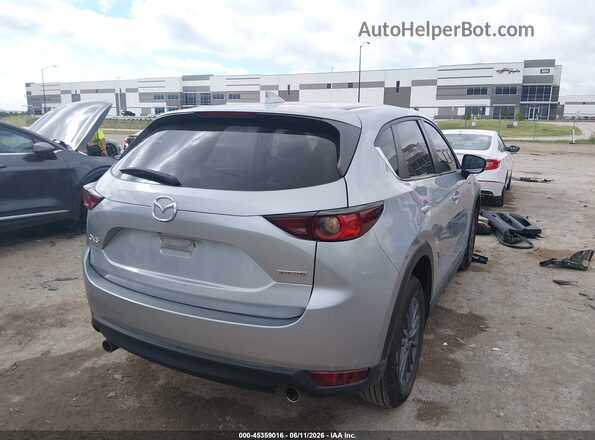 JM3KFACM3L0793964 2020 MAZDA CX-5 Серебряный Задняя правая четверть