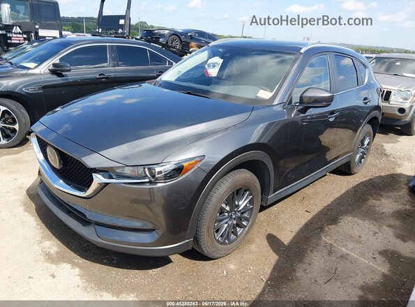 JM3KFACM3M0400563 2021 MAZDA CX-5 Серый Передняя левая четверть