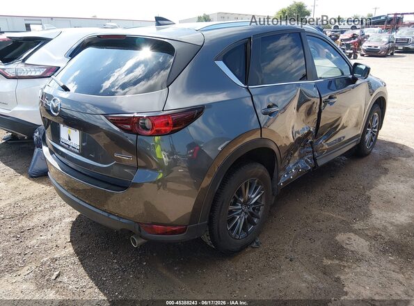 JM3KFACM3M0400563 2021 MAZDA CX-5 Серый Задняя правая четверть