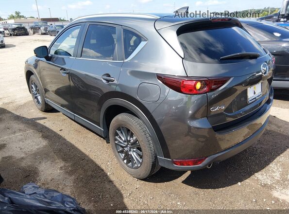 JM3KFACM3M0400563 2021 MAZDA CX-5 Серый Задняя левая четверть