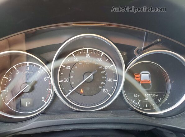 JM3KFACM4J0336920 2018 MAZDA CX-5 Белый Вид щитка приборов