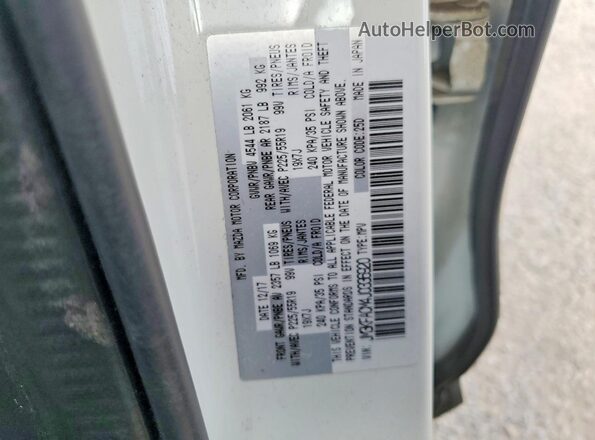 JM3KFACM4J0336920 2018 MAZDA CX-5 Белый Вид подкапотного пространства