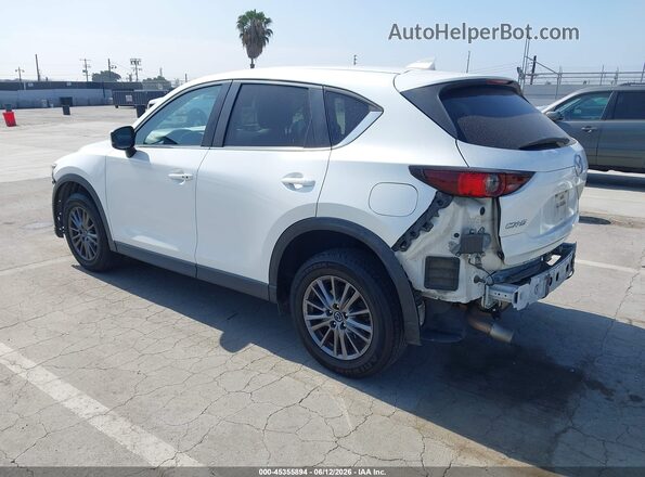 JM3KFACM4K0666879 2019 MAZDA CX-5 White Trasero izquierdo