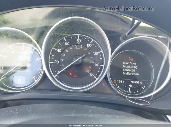JM3KFACM4K0666879 2019 MAZDA CX-5 White Vista de los asientos traseros