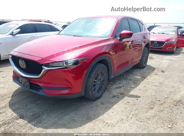 JM3KFACM4K0677512 2019 MAZDA CX-5 Burgundy Առջևի ձախ երեք քառորդ տեսարան