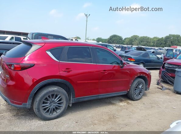 JM3KFACM4K0677512 2019 MAZDA CX-5 Burgundy Սալոնի հետևի տեսք