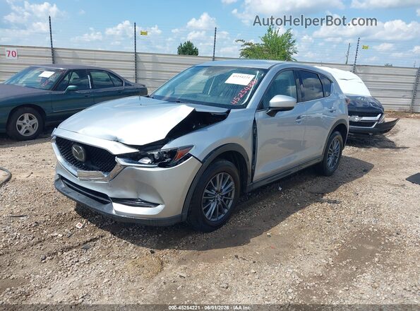 JM3KFACM4L0789874 2020 MAZDA CX-5 Silver Передня ліва чверть
