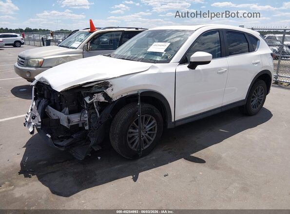 JM3KFACM4L1864244 2020 MAZDA CX-5 Белый Передняя левая четверть
