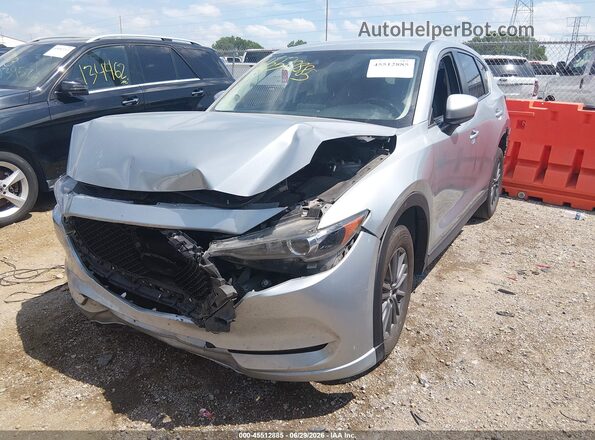 JM3KFACM5L0768757 2020 MAZDA CX-5 Silver წინა მარცხენა ხედი სამი მეოთხედიდან