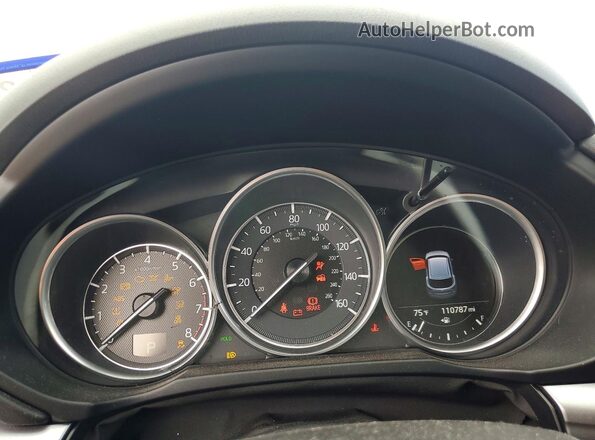 JM3KFACM6J0337891 2018 MAZDA CX-5 Silver Սարքավորումների վահանակի տեսք