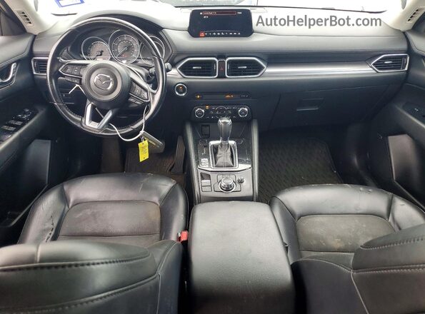 JM3KFACM6J0337891 2018 MAZDA CX-5 Silver Առջևի վահանակի տեսք