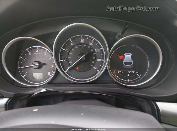 JM3KFACM6J0467329 2018 MAZDA CX-5 Gray Հետևի նստատեղերի տեսք