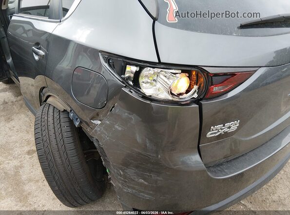 JM3KFACM6J0467329 2018 MAZDA CX-5 Gray Դիմացի տեսք