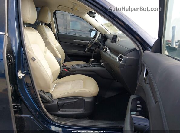 JM3KFACM6L0845829 2020 MAZDA CX-5 Dark Blue Front interior view