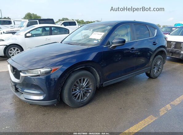 JM3KFACM6L0845829 2020 MAZDA CX-5 Dark Blue Front left
