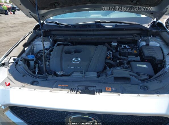 JM3KFACM6M1325688 2021 MAZDA CX-5 Silver Вид ззаду