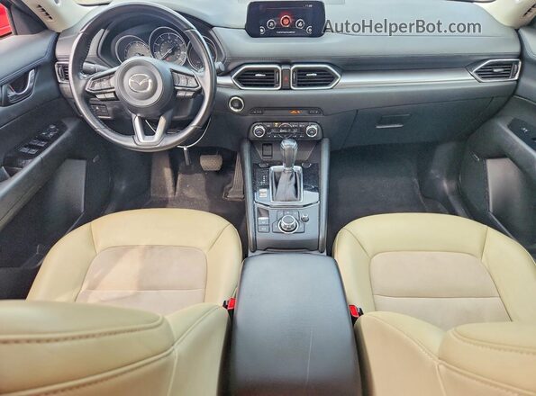 JM3KFACM7J1372949 2018 MAZDA CX-5 Черный Вид панели приборов