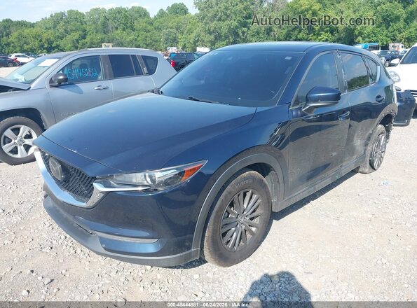 JM3KFACM7K0695826 2019 MAZDA CX-5 Dark Blue Front left