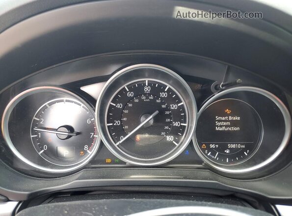 JM3KFACM7L0840977 2020 MAZDA CX-5 Серый Вид щитка приборов